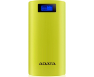 ADATA Power Bank P20000D 20000mAh 2.1A (żółty) - 518796 - zdjęcie 1